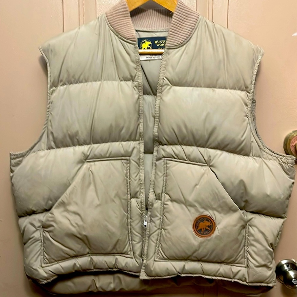 HUNTING WORLD Mens Down Vest